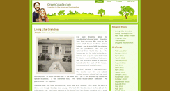 Desktop Screenshot of greencouple.com